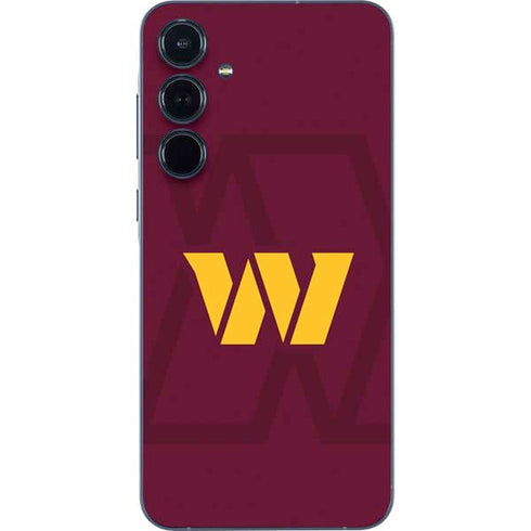 NFL Washington Commanders Large Logo Galaxy A36 5G Skin
